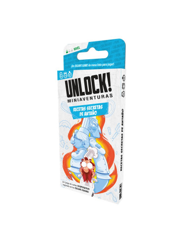 Juego de mesa unlock! miniaventuras recetas secretas de antaño edad recomendada 10 años