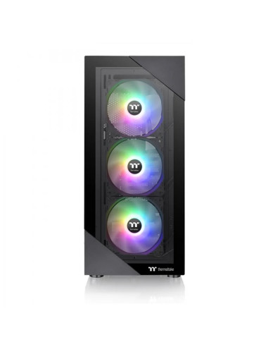 Caja ordenador gaming thermaltake view 200 tg negro atx 2 x usb 3.0 4 x 120mm argb