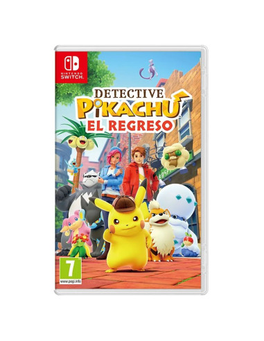 Juego nintendo switch -  detective pikachu:el regreso