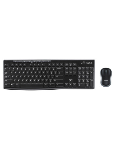 Teclado + mouse logitech mk270 inalambrico italiano