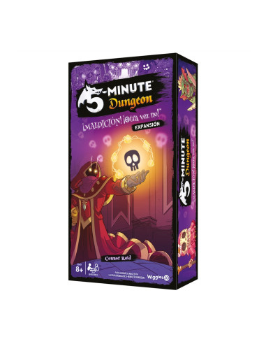 Juego de mesa 5 minute dungeon ¡maldición! ¡otra vez no! edad recomendada 8 años