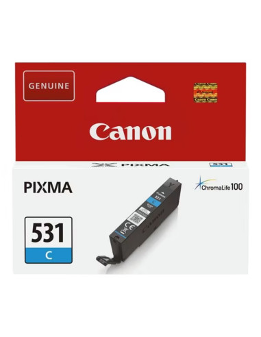 Cartucho tinta canon cli - 531c cian