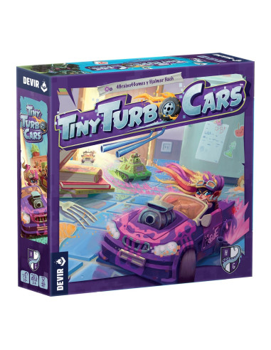 Juego de mesa devir tiny turbo cars