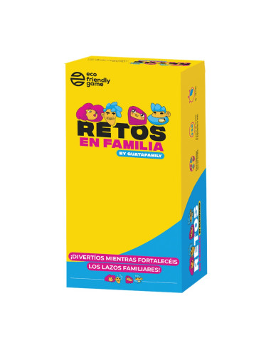 Juego de mesa retos en familia edad recomendada 8 años