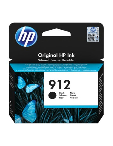 Cartucho tinta hp 912 negro