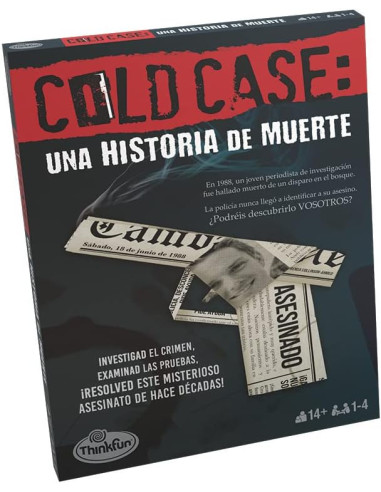 Juego de mesa cold case 1 una historia de muerte caso policial