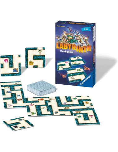 Juego de cartas ravensburger labyrinth formato viaje