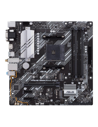 Placa base asus prime b550m - a wifi ii socket am4 ddr4x4 max 128gb 3200mhz d - sub hdmi dvi - d matx