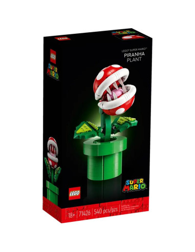 Lego super mario planta piraña