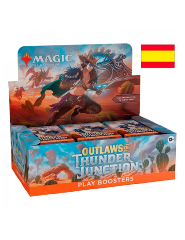 Juego de cartas magic the gathering outlaws of thunder junction play boosters español