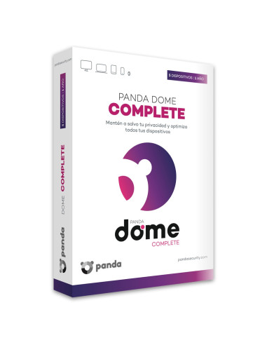 Antivirus panda dome complete 5 dispositivos 1 año caja