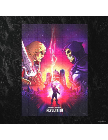 Puzzle amos del universo revelacion he - man & skeletor 1000 piezas