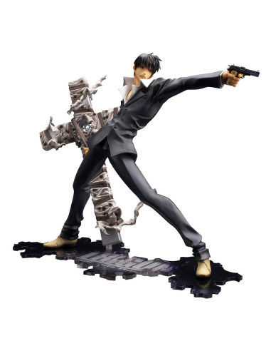 Figura kotobukiya trigun badlands rumble artfx j wolfwood 1 - 8