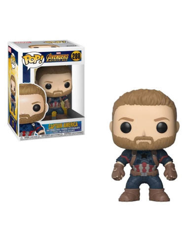 Funko pop marvel infinity war capitan america 26466