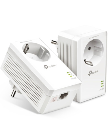 Kit de adaptadores powerline tp - link tl - pa7017p kit gigabit av1000