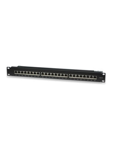 Patch panel wp 1u stp cat6 - 24 puertos