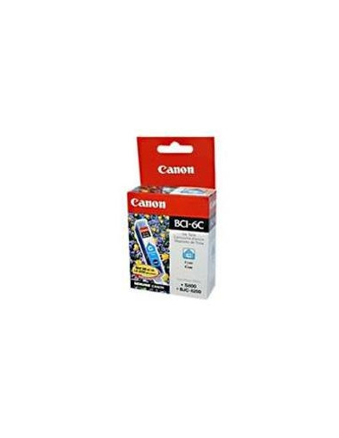 Cartucho tinta canon bci 6c cian 13ml s800 -  s820 -  s820d -  s830 -  s900 -  s9000