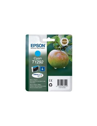 Cartucho tinta epson t129240 cian 11.2ml sx420w -  sx425w - sx525wd - sx620fw - b42wd - bx305f - bx305fw - bx320fw - bx525wd - 