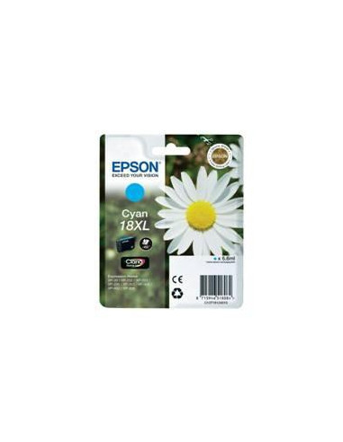 Cartucho tinta epson t181240 xl cian alta capacidad xp - 102 - 205 - 305 - 405 - 30 -  margarita