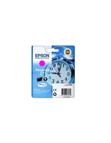 Cartucho tinta epson t270340 magenta wf3000 - wf7000 -  despertador