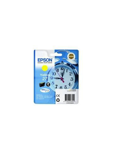 Cartucho tinta epson t270440 amarillo wf3000 - wf7000 -  despertador