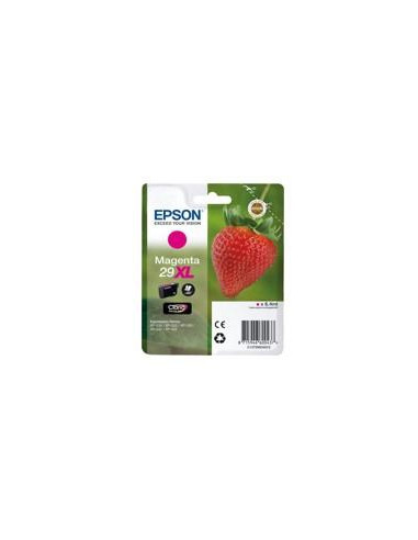 Cartucho tinta epson 29xl c13t29934012 magenta xp235 - xp332 - xp3357xp4327xp435 -  fresa