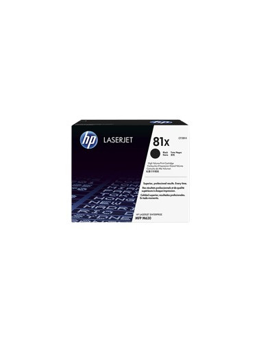 Toner hp cf281x  negro nº 81x 25000pag