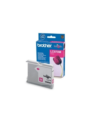 Cartucho tinta brother lc970m magenta 300 paginas dcp - 135c -  dcp - 150c -  mfc - 235c -  mfc - 260c