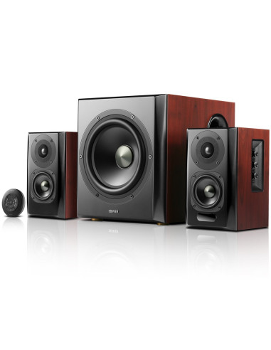 Altavoces edifier s350db marron oscuro 150w (80w + 70w)