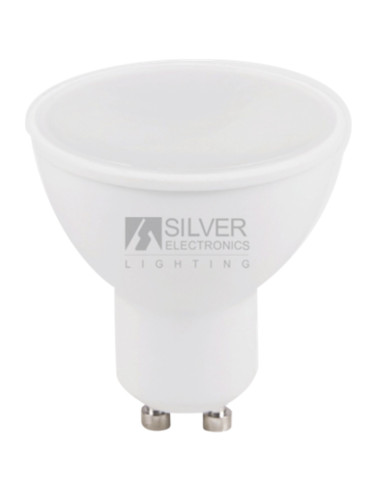 Bombilla led silver electronic eco multi - led dicroica 7w44w -  gu10 -  3000k -  567 lm -  120º - luz calida -  a+