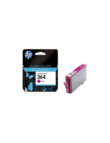 Cartucho tinta hp 364 cb319ee magenta 3ml b8550 -  d5460 -  c6380 -  c5380