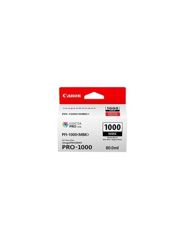 Cartucho canon pfi - 1000 mbk negro mate pro - 1000