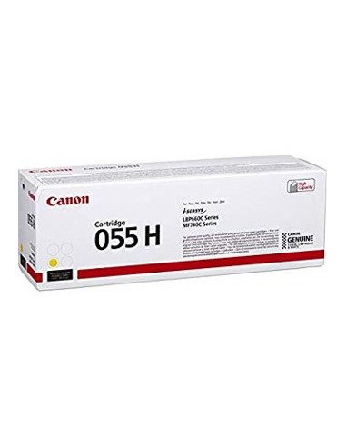 Toner canon 055h amarillo 3017c002