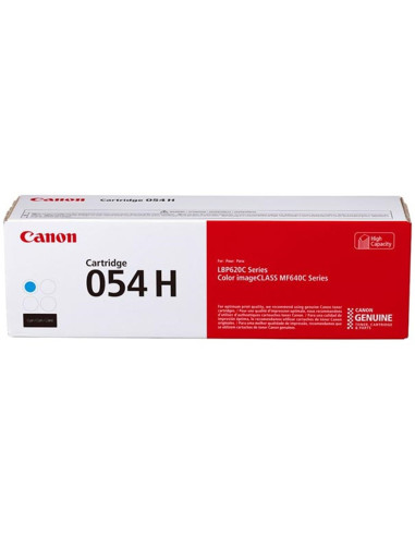 Toner canon 054h cian 2300 pag lbp622 -  mf641 -  mf644 -  lbp621 -  lbp623 -  mf641 -  mf643 -  mf645