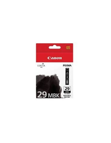 Cartucho tinta canon pgi - 29mbk negro mate pixma pro 1