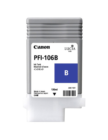 Cartucho canon pfi - 106b azul ipf6300 -  ipf6350 -  ipf6400 -  ipf6450