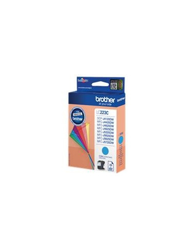 Cartucho tinta brother lc223cbp cian 550 paginas dcp4120dw -  mfcj4420dw -  mfcj4620dw -  mfcj5320dw -