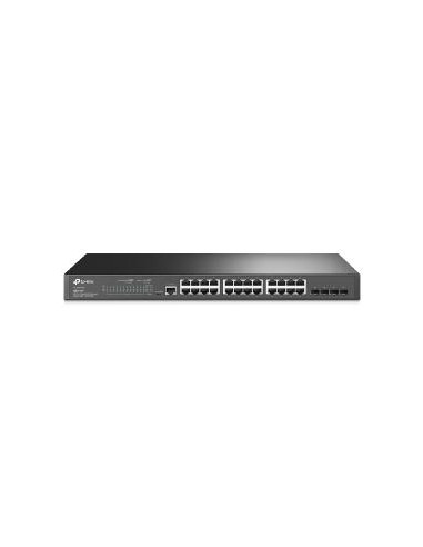 Switch 24 puertos 10 - 100 - 1000 + 4 sfp l2 tp - link