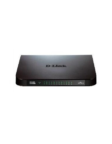 Switch 24 puertos 10 - 100 - 1000 go - sw - 24g d - link