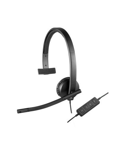 Auriculares logitech h570e con microfono  headset mono