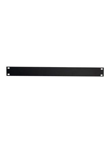 Panel solido wp 1u metalico negro