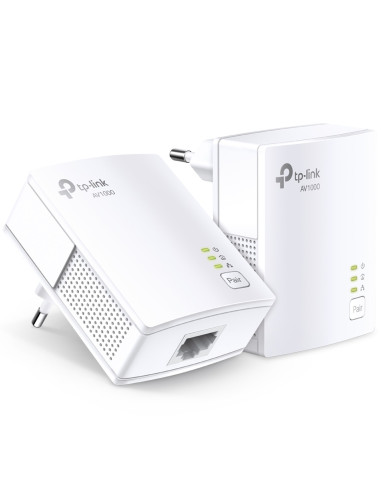 Kit de adaptadores powerline tp - link tl - pa7017 kit gigabit av1000