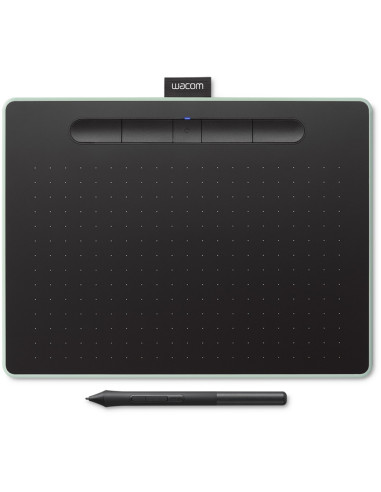 Tableta digitalizadora wacom intuos medium buletooth pistacho