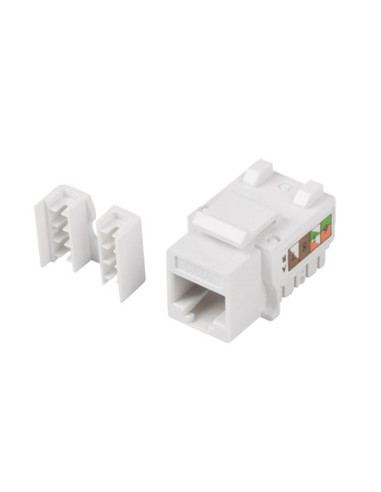 Conector keystone lanberg cat 6 utp rj45 90 grados