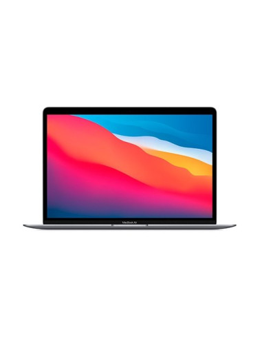 Portatil apple macbook air 13 mba 2020 sp. grey m1 tid - chip m1 8c - 8gb - ssd 256 gb - gpu 7c - 13.3pulgadas  mgn63y - a