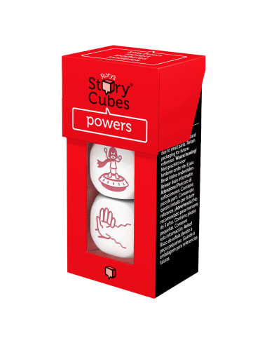 Juego de mesa story cubes ml poderes pegi 8