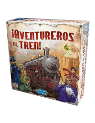 Juego de mesa aventureros al tren pegi 8