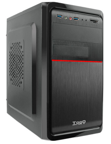 Caja ordenador tooq 4745du3c - b matx 500w lector tarjetas 2xusb 3.0