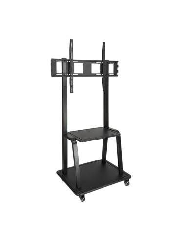 Soporte tv de suelo con ruedas tooq fs20100m - b 37pulgadas - 100pulgadas carga maxima 150kg