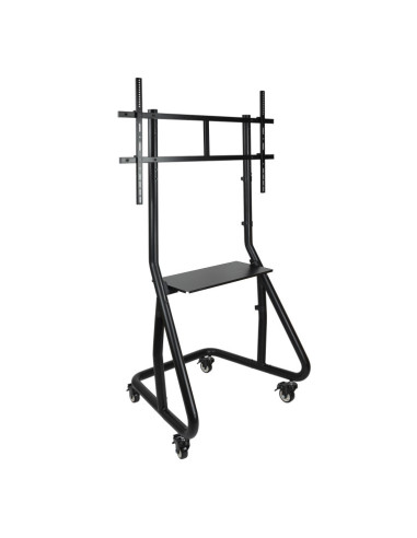 Soporte de suelo con ruedas tooq fs20200m - b 60pulgadas - 105pulgadas carga maxima 150kg